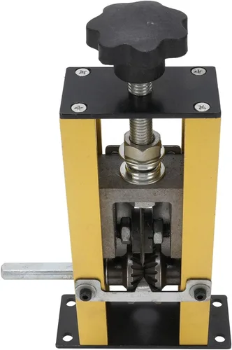 Miniatura 3 de Jiawu Wire Stripper Machine, 2 in 1 Portable Drill Powered Hand Crank Wire Stripper for 0.04 to 1 Inch Diameter Cable, Copper Stripping Tool with