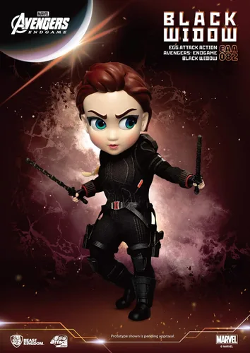 Miniatura 5 de Avengers Endgame: Black Widow EAA-082 Egg Attack Figura de acción