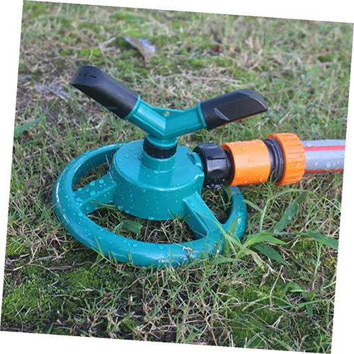 Miniatura 3 de Wakauto Automatic Rotating Lawn Sprinkler Spray Mode Garden Watering Tool with Stable Base for Vegetable and Above Ground Irrigation