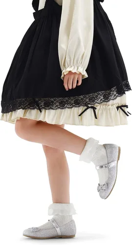 Miniatura 2 de K KomForme Zapatos planos de ballet para niña, antideslizantes, suaves, Mary Jane, para caminar, fiesta, zapatos de vestir para niños pequeñosniños