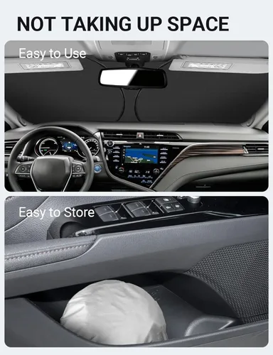 Miniatura 357 de Proadsy Parasol plegable para parabrisas delantero 2026, ajuste personalizado, accesorios para CRV SUV LX EX EX-L EX-L Navi Touring 2017-2022