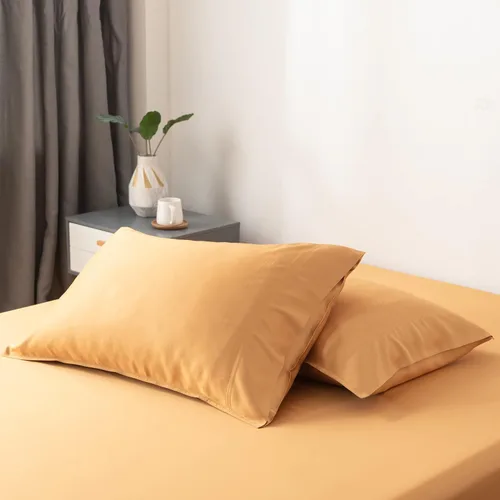 Miniatura 25 de Bella Coterie - Juego de fundas de almohada de viscosa de bambú de lujo, 100% cultivadas orgánicamente, ultra suave, refrescante, 2 piezas [Champán]