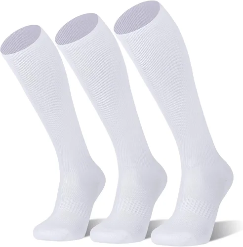 Miniatura 13 de FITRELL Paquete de 2/3 calcetines de béisbol y sóftbol para niños, jóvenes, hombres y mujeres, calcetines altos hasta la rodilla (varios colores)