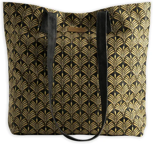 Miniatura 25 de Maison d' Hermine - Bolsa de lona de algodón reutilizable para mujeres, con asa para el hombro, bolsas a granel para compras y viajes