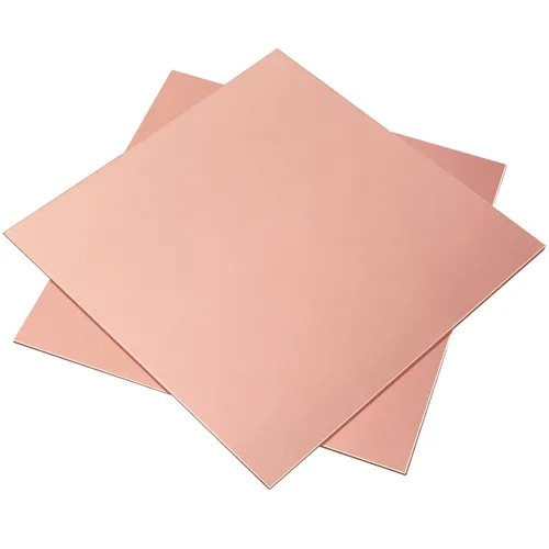 2 piezas de lámina de cobre 99.9% pura, 6" x 6", calibre 18 (1mm) de grosor, placa de cobre con película adherida, ideal para joyería, manualidades,