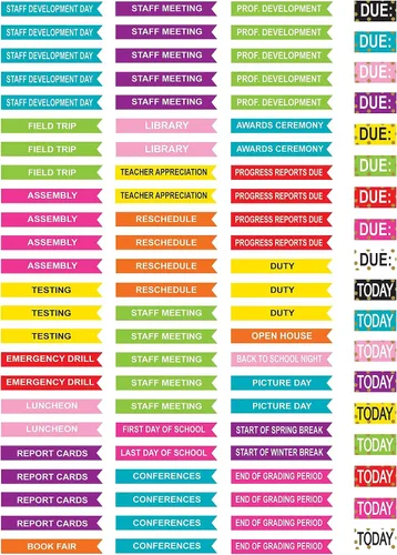 Miniatura 4 de Teacher Created Resources Planificador de lecciones de confeti (TCR2152)