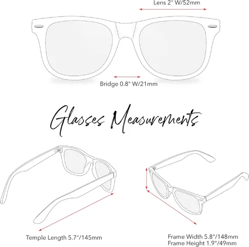 Miniatura 5 de LEICO FASHION Lentes transparentes sin receta retro para hombres y mujeres lentes falsos para disfraz de cosplay