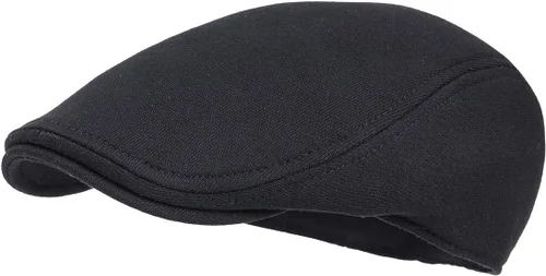 FEINION Gorra Newsboy de Algodón para Hombre de Ajuste Suave Sombrero de Taxista