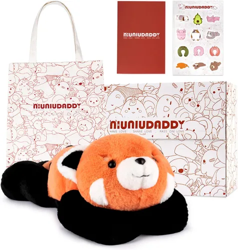 Miniatura 10 de Niuniu Daddy Animales de peluche con peso de ajolote azul de 24 pulgadas 5 libras para niños, adultos, niñas, niños, juguete de peluche gigante