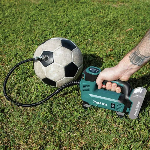 Miniatura 7 de Makita DMP180ZX Inflador inalámbrico de iones de litio LXT® de 18 V, funciona con batería, solo herramienta (batería y cargador no incluidos); Verde