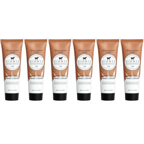 Miniatura 12 de Dionis Crema de manos de leche de cabra – Loción hidratante para piel seca, segura para pieles sensibles – Love 1 oz (paquete de 6)