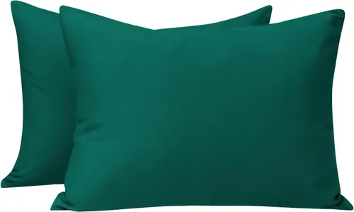 Miniatura 19 de NTBAY Fundas de almohada de microfibra para niños pequeños con cierre de sobre, paquete de 2 fundas de almohada 100% de microfibra cepillada, súper
