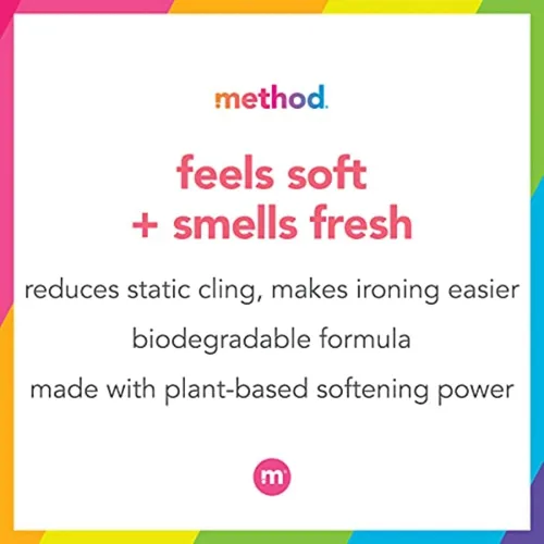 Miniatura 4 de Method Suavizante de telas; salvia de playa; 53.5 onzas; 45 cargas; paquete de 4; el embalaje puede variar