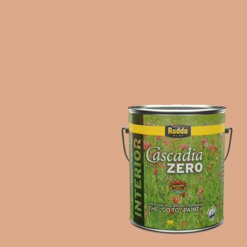 Miniatura 138 de Rodda Paint CASCADIA ZERO - Pintura plana e imprimación para interiores en uno, cuarto de galón, crema de ballet