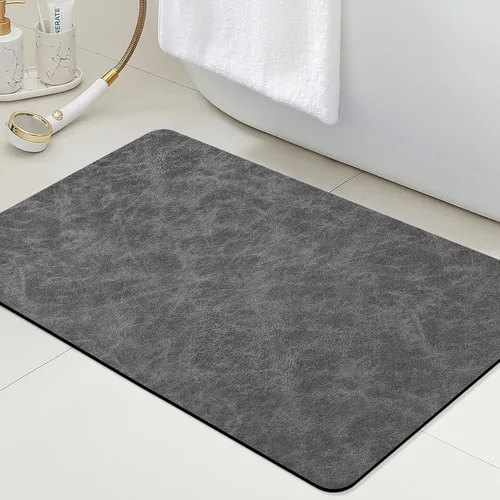 Miniatura 68 de ACCUMTEK Alfombrilla de Baño Ultra Delgada, Alfombrillas de Baño Antideslizantes con Respaldo Mejorado para Colocar Bajo la Puerta, Alfombras