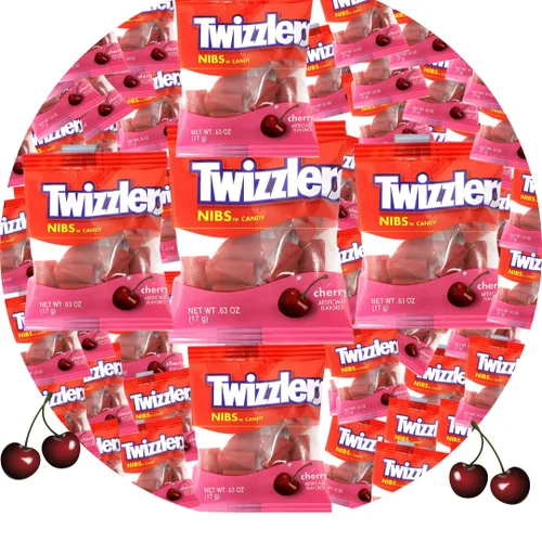 Miniatura 10 de CandyKrave Twizlers - Caramelo de fresa en forma de torsión - (2 libras, más de 70 piezas) Caramelo a granel envuelto individualmente - Caramelo