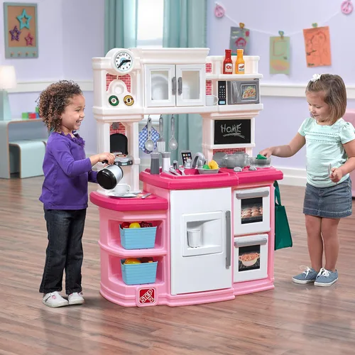 Miniatura 4 de Step2 Gran juego gourmet de plástico para niños pequeños cocina juego estación de trabajo