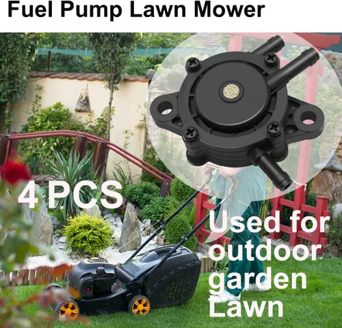 Miniatura 3 de Taiss 4 bombas de combustible 491922 808492, repuesto para 49040-7001 16700-Z0J-003 691034 808656 808281, compatible con motor de cortacésped GX610