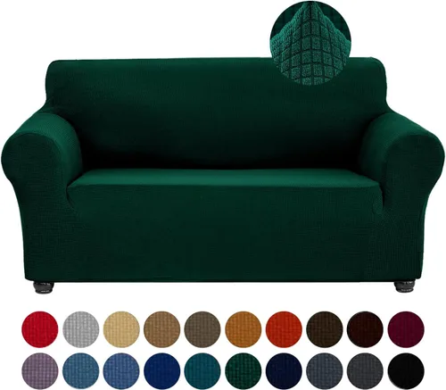 Miniatura 69 de Joccun Funda Elástica para Silla Sofá, Funda de Sofá de 1 Pieza Tela Jacquard de Spandex con Parte Inferior Elástica, Protector de Muebles Lavable