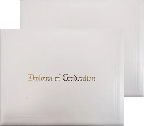 Miniatura 31 de GraduationMall Cubierta impresa para diploma para certificado 8.5 x 11 pulgadas, real, paquete de 1