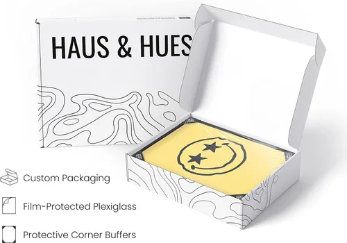 Miniatura 56 de Haus and Hues Arte de pared amarillo – Pósteres estéticos con cita para adolescentes, pósteres estéticos para dormitorio, niñas, impresión artística