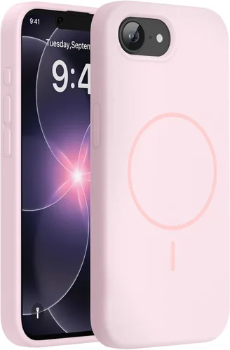 Miniatura 325 de Miracase Funda diseñada para iPhone 13, con protector de pantalla de vidrio templado, forro de microfibra suave antiarañazos, funda de goma