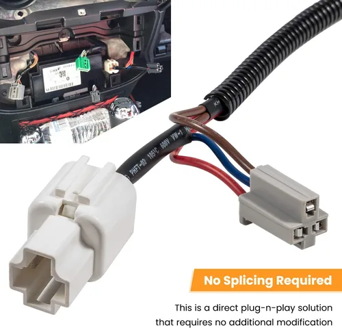 Miniatura 4 de Adaptador de corriente de 12 voltios para Jeep Wrangler JL JLU Unlimited y Gladiator JT 2018-2020 2021 2022 2023 2024 2025 y para Jeep Wrangler JK