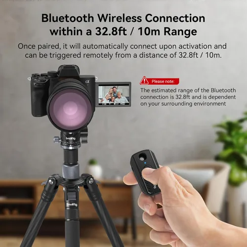Miniatura 4 de SmallRig Control remoto inalámbrico para cámara Sony para Canon, para Sony A7 V, A7R V, A7R IV, A7R III, A7S III, A7 III, A7 III, A6700, FX3, A7C