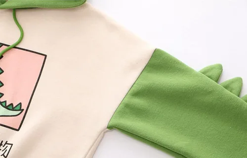 Miniatura 3 de Dinosaur Hoodie Kawaii Pullover Cute Hooded Sweatshirt For womens