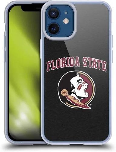 Miniatura 237 de Head Case Designs Funda de gel suave FSU Seminoles de la Universidad Estatal de Florida con licencia oficial compatible con Apple iPhone 13 Pro Max