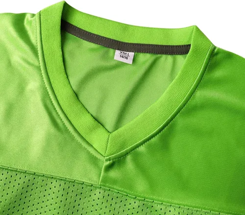 Miniatura 39 de Camiseta de fútbol americano para jóvenes, camiseta deportiva en blanco para niños
