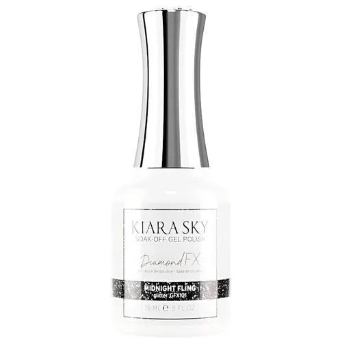 Miniatura 19 de KIARA SKY Esmalte de uñas Gel Polish DiamondFX con purpurina reflectante y efecto de polvo de diamante brillante, 0.5 fl oz, Beets It (morado)