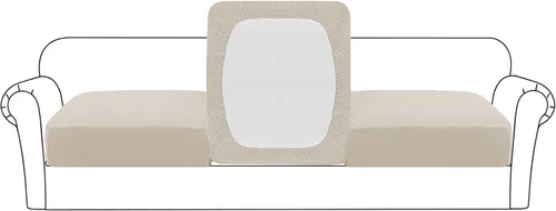 Miniatura 44 de Flamingo P Funda de cojín de asiento individual de alta elasticidad, protector de muebles para sofá, funda de sofá, funda de sofá suave y flexible
