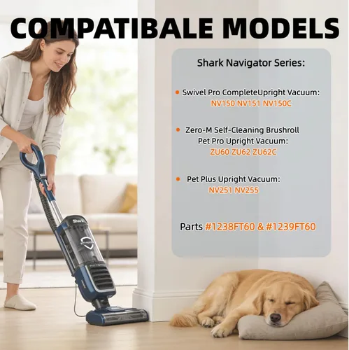 Miniatura 2 de Filtro de repuesto compatible con Shark Rocket Pro Cordless Stick ZU100 ZU102