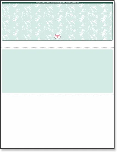 Miniatura 17 de NextDayLabels - Stock de cheques en blanco para láser/chorro de tinta, 8-1/2 x 11" 24# lb, 500 hojas por paquete (parte inferior azul)