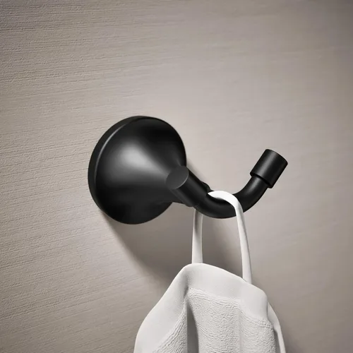 Miniatura 2 de Kohler 27427-BL Tone - Gancho para bata, negro mate
