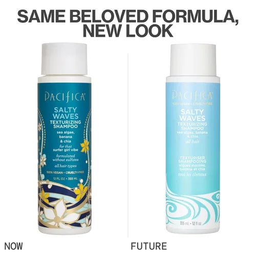 Miniatura 6 de Pacifica Salty Waves - Champú texturizante, textura playera, aspecto desordenado, estilos de cabello, cuidado hidratante del cabello con vitamina B