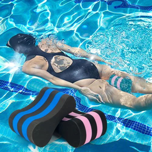 Miniatura 3 de Flotador de natación, flotador de natación suave, flotador de EVA de 5 capas para piernas, ayuda para entrenamiento de piscina, soporte para piernas