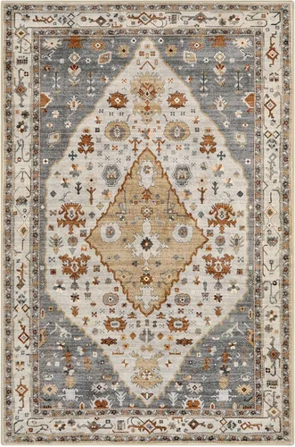 Miniatura 66 de Lahome Alfombra Bohemia Tribal Lavable de 3 x 5, Alfombras Antideslizantes para Entrada, Dormitorio, Sala de Estar, Vintage, Ultra Suave, No