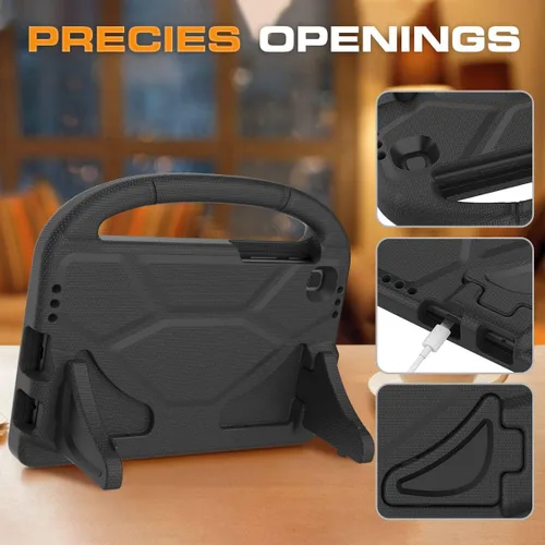 Miniatura 6 de Funda para niños para tablet Samsung Galaxy Tab A7 Lite de 8.7", protector de pantalla integrado, funda protectora con mango y soporte a prueba