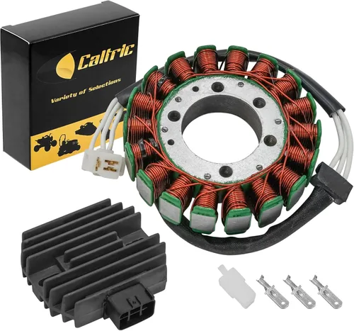 Caltric Rectificador de estator y regulador compatible con Kawasaki Versys 650 Kle650 2007-2014