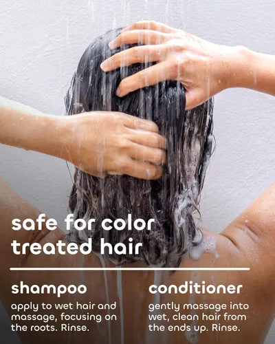 Miniatura 5 de Seaweed Bath Co. - Juego de champú y acondicionador de equilibrio - Menta de eucalipto - Cuidado nutritivo del cabello con vitamina E, aceite