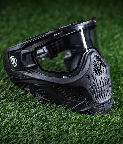 Miniatura 8 de HK Army HSTL - Máscara de Paintball/Airsoft con diseño de calavera Negro
