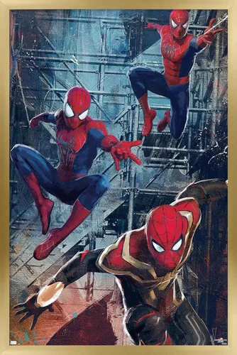 Miniatura 11 de Trends International Marvel Spider-Man: No Way Home - Póster de pared de trío, 14.725 x 22.375 pulgadas, versión premium sin marco