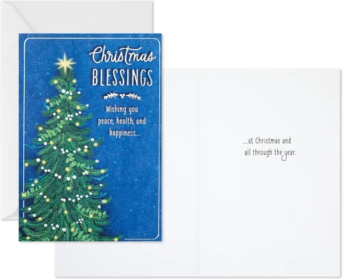 Miniatura 2 de Hallmark Tarjetas de Navidad religiosas, bendiciones de Navidad (10 tarjetas con sobres)