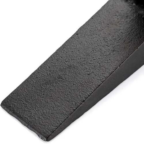 Miniatura 5 de Sumnacon 2 paradas de hierro fundido para puerta de gato, resistentes topes rústicos para puerta que evitan perforar agujeros, cuñas de puerta