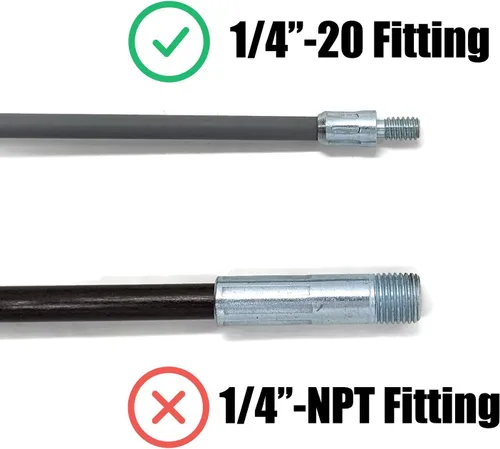 Miniatura 6 de Midwest Hearth Kit de cepillo redondo de chimenea para estufa de pellets de 3 pulgadas y varilla de chimenea de 20 pies