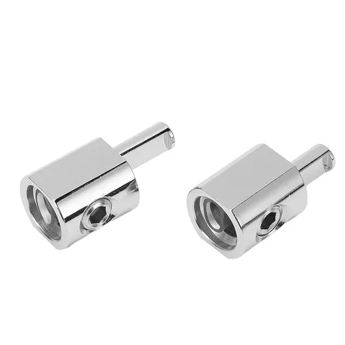 Demeras Adaptador reductor de cable, buena conductividad amplificador reductor de entrada 6061 aluminio de alta potencia universal calibre 1/0 a