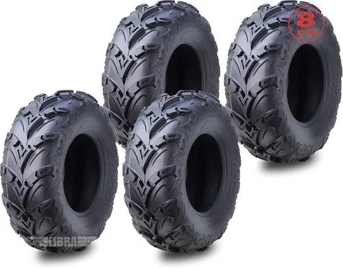 Miniatura 9 de WANDA Neumáticos ATV Premium de 8 capas 22x7-11 22x10-9 para lodo compatibles con Honda Recon 250 Suzuki Ozark 250