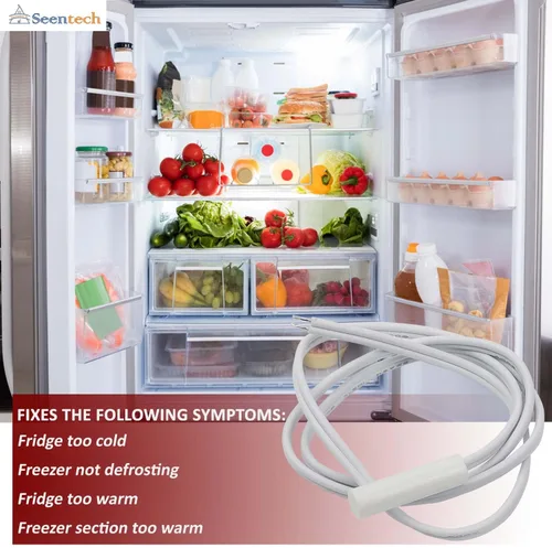 Miniatura 3 de Sensor de temperatura para refrigerador WR55X10025 de Seentech - Compatible con GE, refrigeradores y congeladores Hotpoint - Reemplaza AP3185407